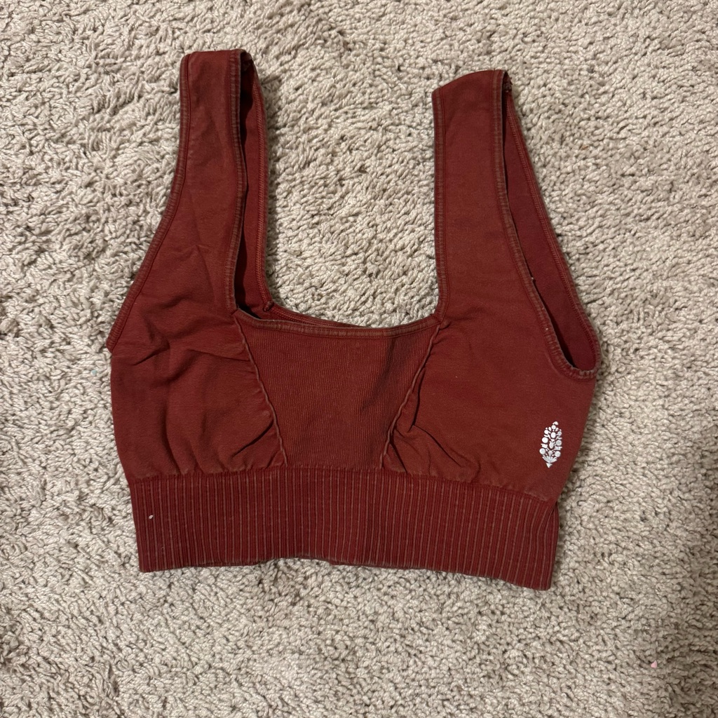 Free People Good Karma Square-Neck Sports Bra